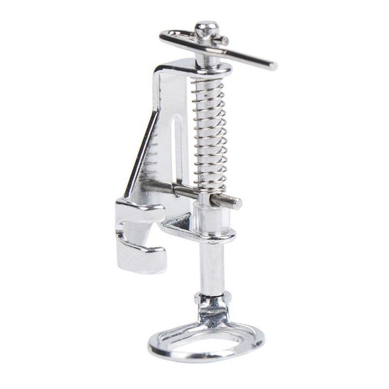 YEQIN Large Metal Darning/Free Motion Sewing Machine Presser Foot #4021L- Fits All Low Shank Singer, Brother, Babylock, Euro-Pro, Kenmore, Janome, Juki, White, New Home, Simplicity, Elna and More! - Image 4